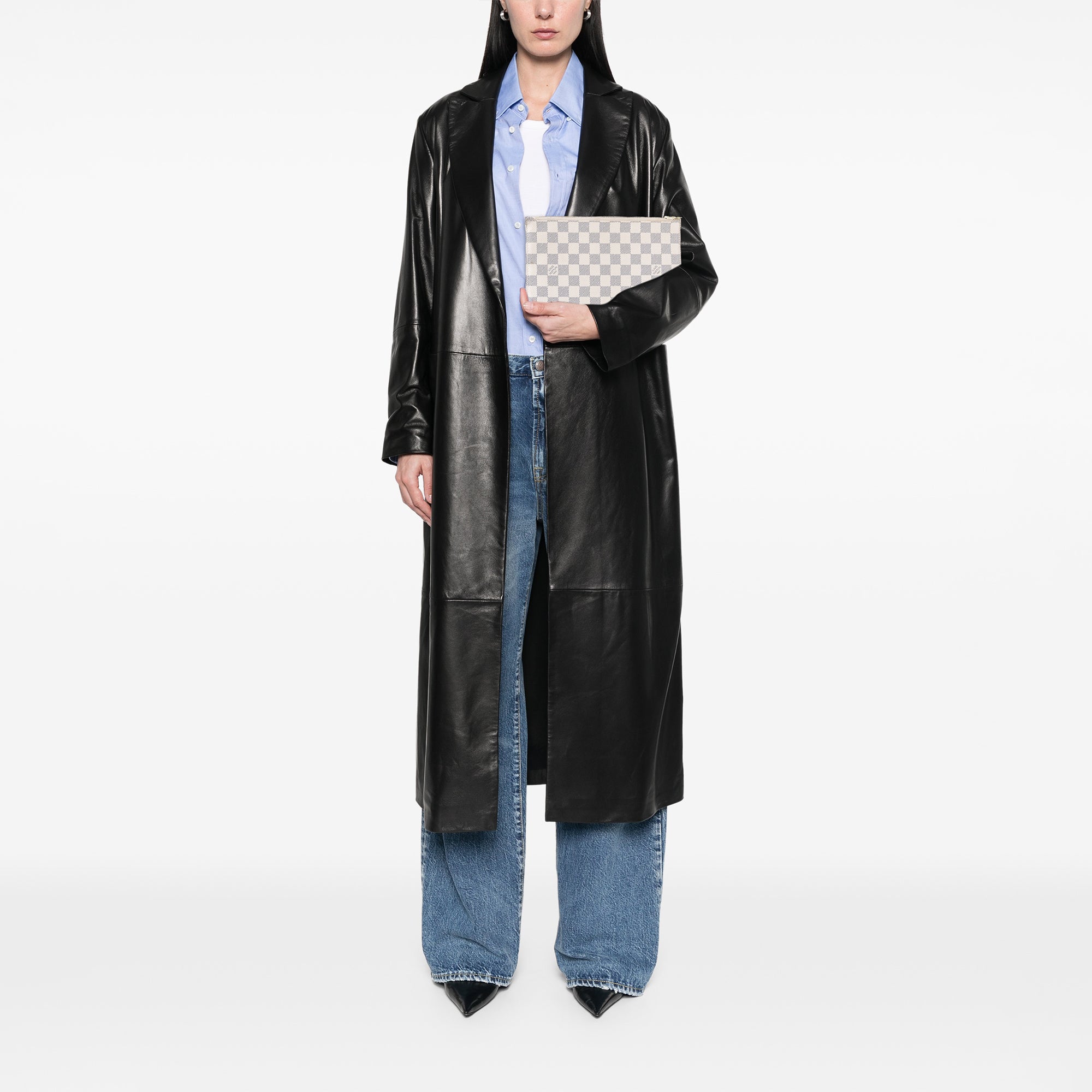 Damier Azur Neverfull MM Pouch - Image 7