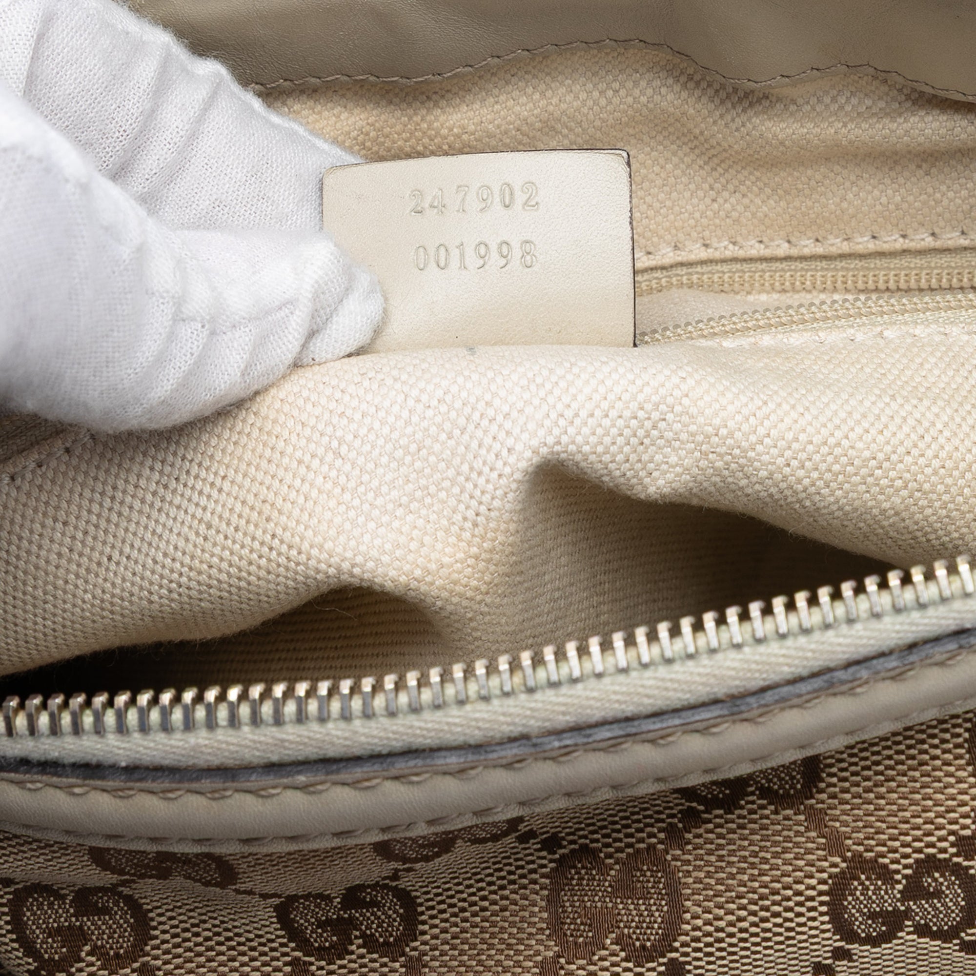 GG Canvas Sukey Satchel - Image 6