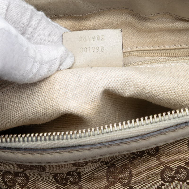 GG Canvas Sukey Satchel - Image 6