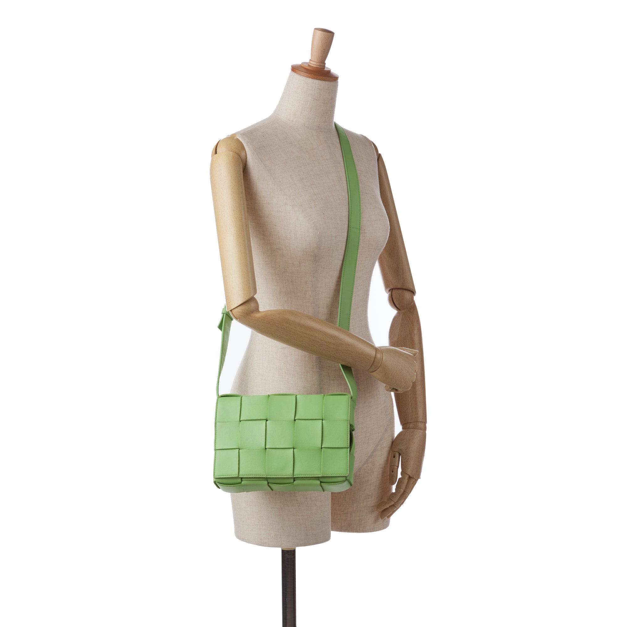 Nappa Intrecciato Cassette Crossbody - Image 10