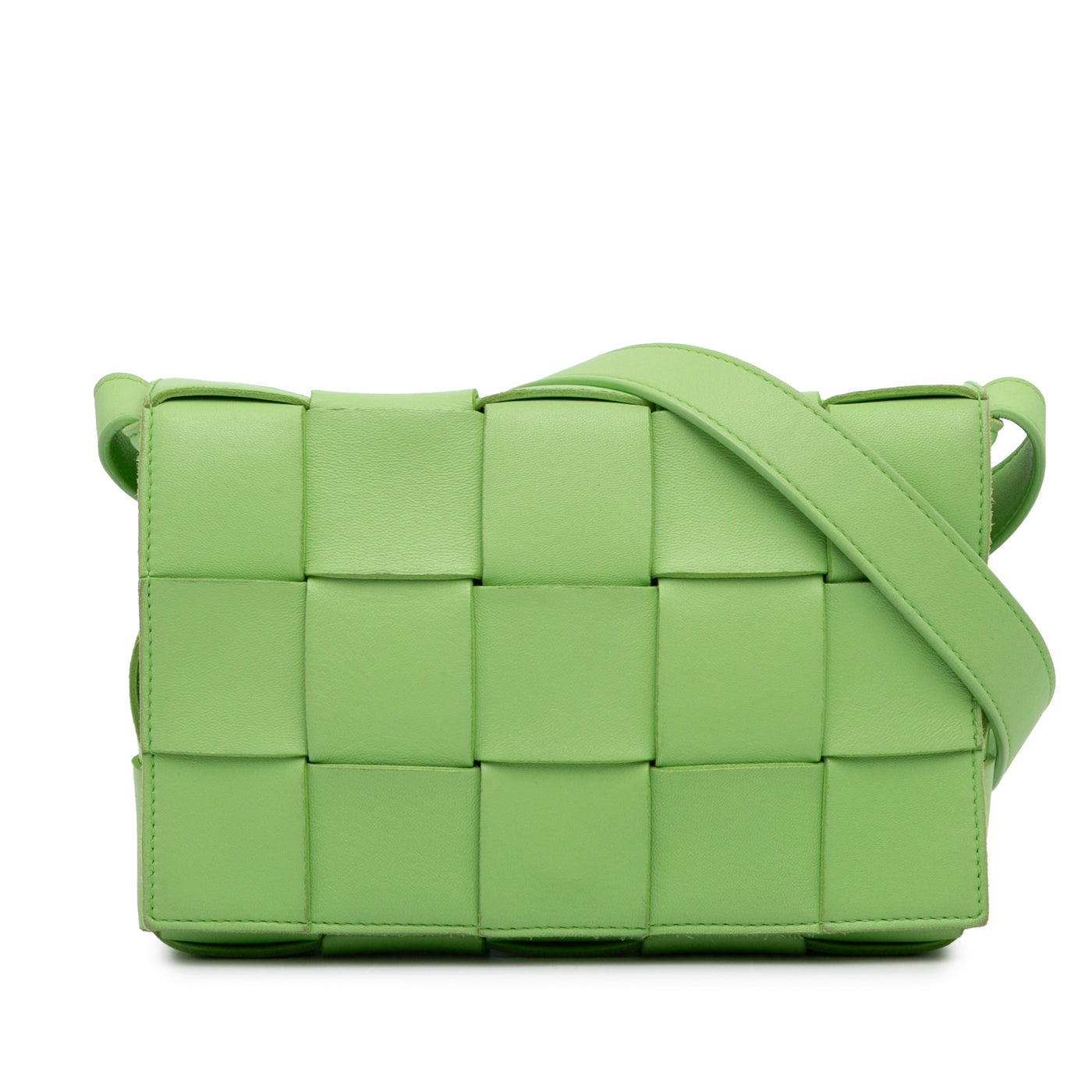 Nappa Intrecciato Cassette Crossbody - Image 1
