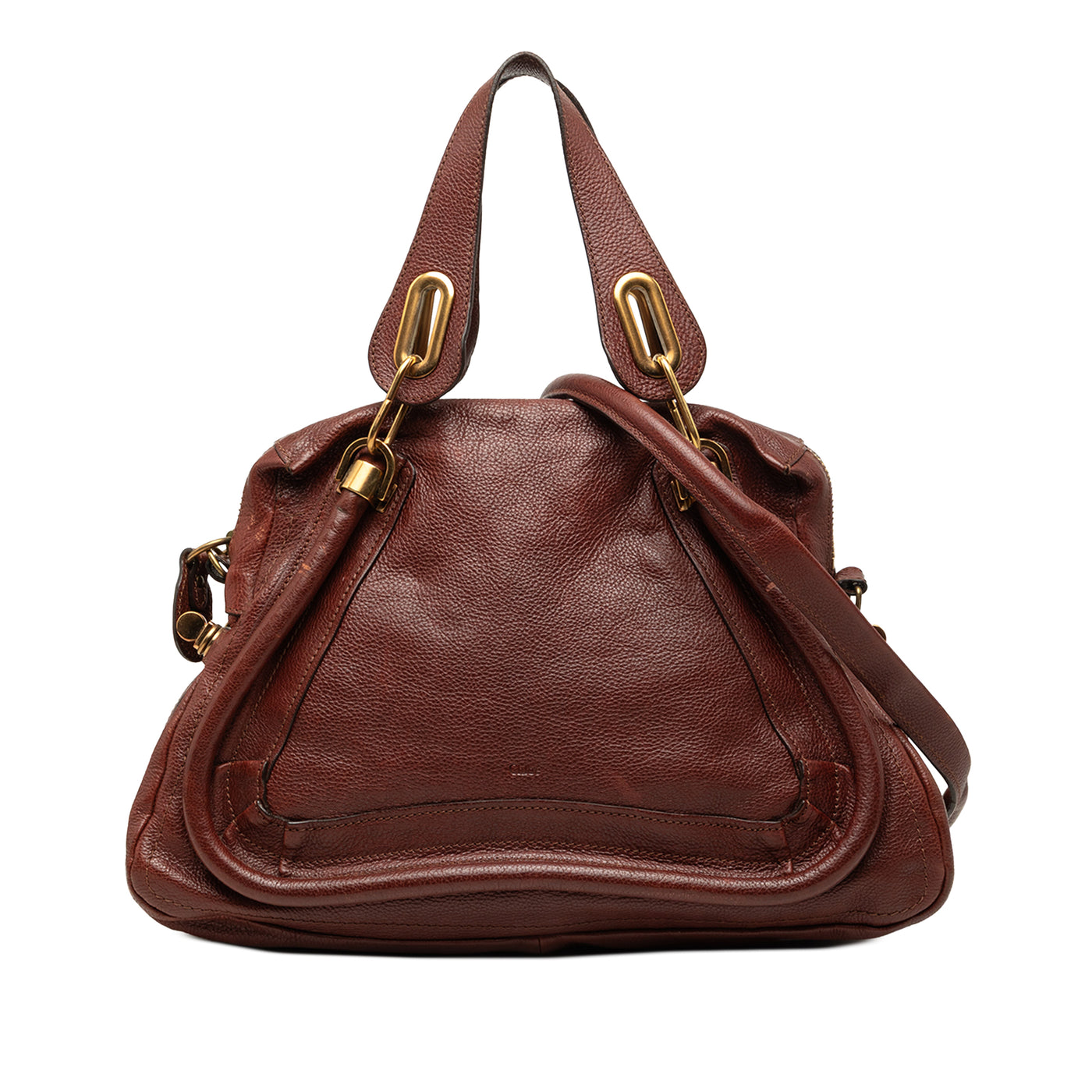 Medium Leather Paraty Satchel - Image 1
