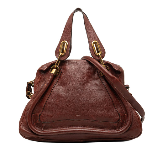 Medium Leather Paraty Satchel - Image 1