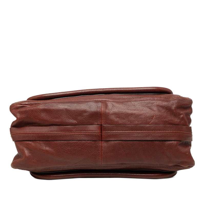 Medium Leather Paraty Satchel - Image 3