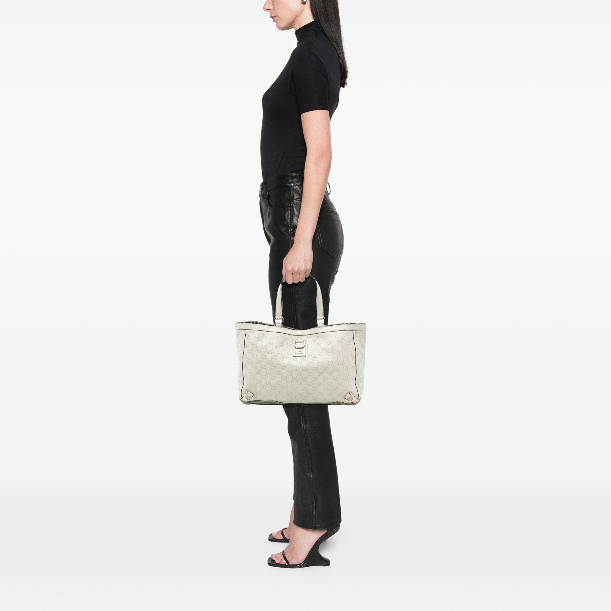 Guccissima Abbey D Ring Tote - Image 7