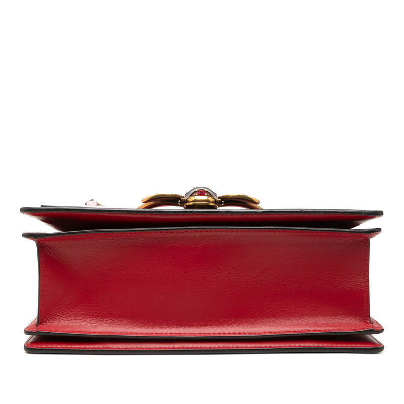 Small Tricolor Calfskin Queen Margaret Top Handle Bag - Image 3