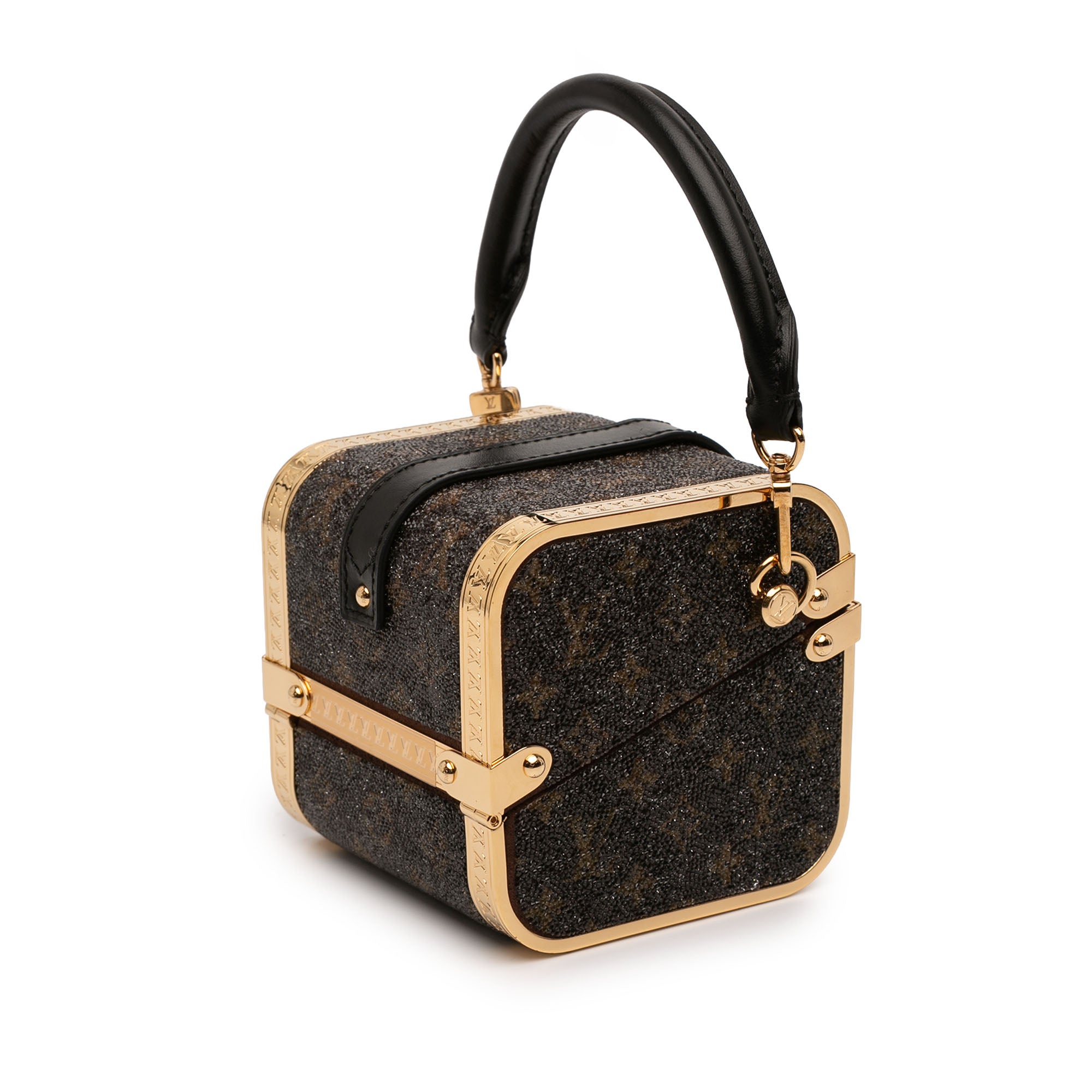 Sea Treasure Monogram Satin Treasure Box Satchel - Image 2