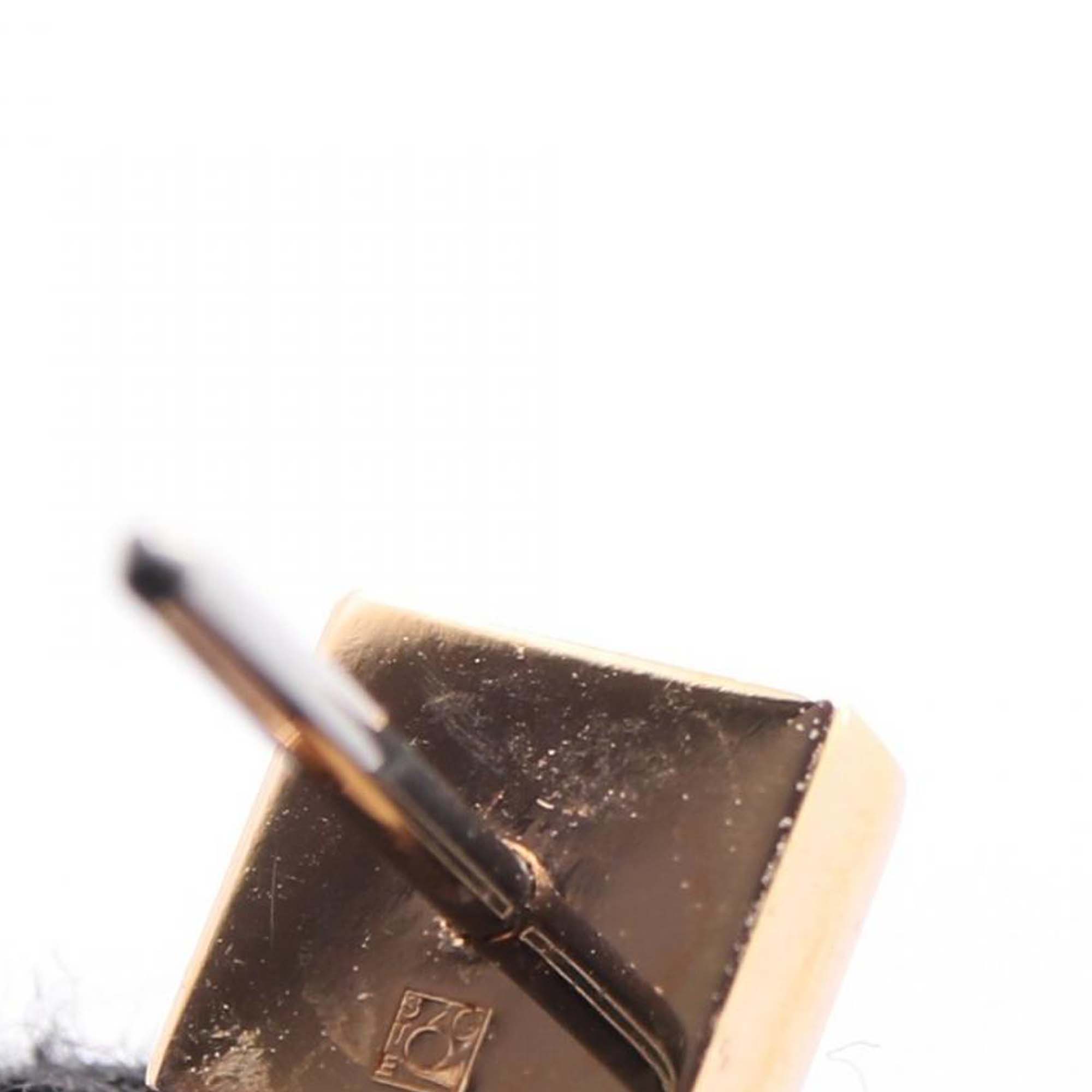 Gold Plated Swift As De Coeur Push Back Earrings - Image 4
