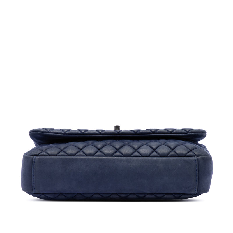 Large Quilted Iridescent Calfskin New Bubble Flap - Image 3