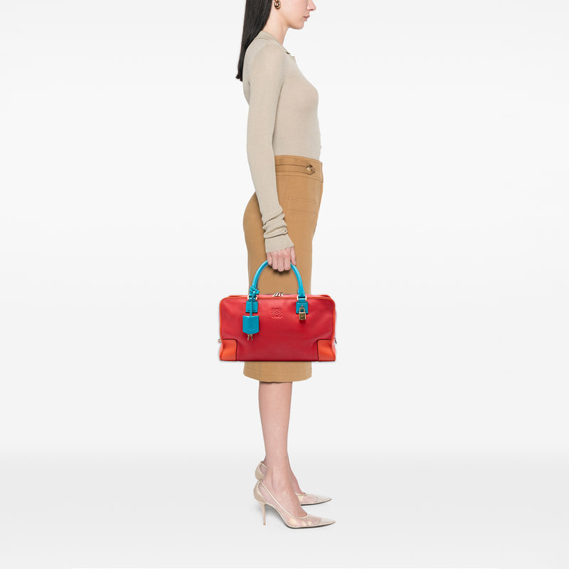Tricolor Leather Amazona 36 - Image 7