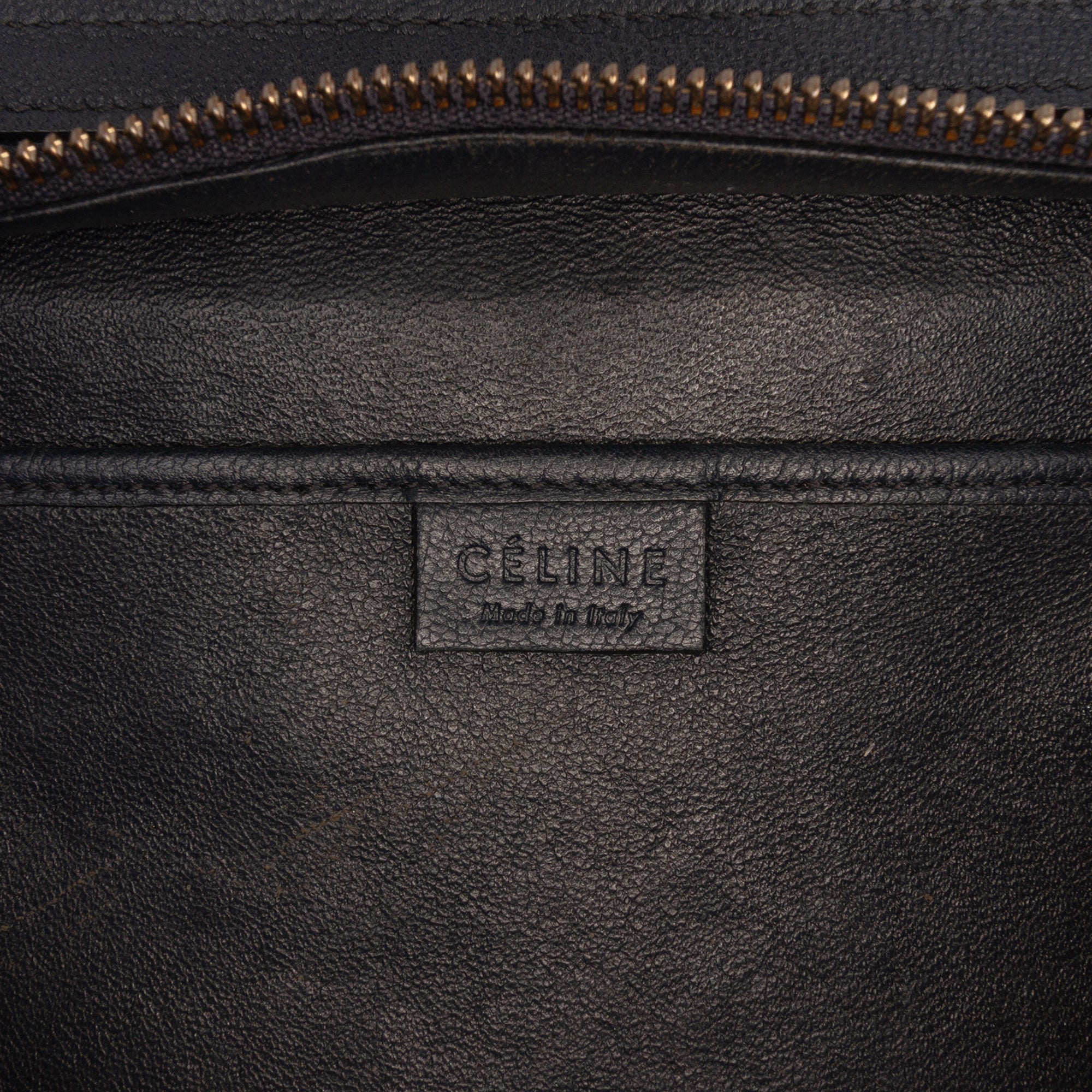 Nano Tricolor Calfskin and Suede Luggage Tote - Image 5