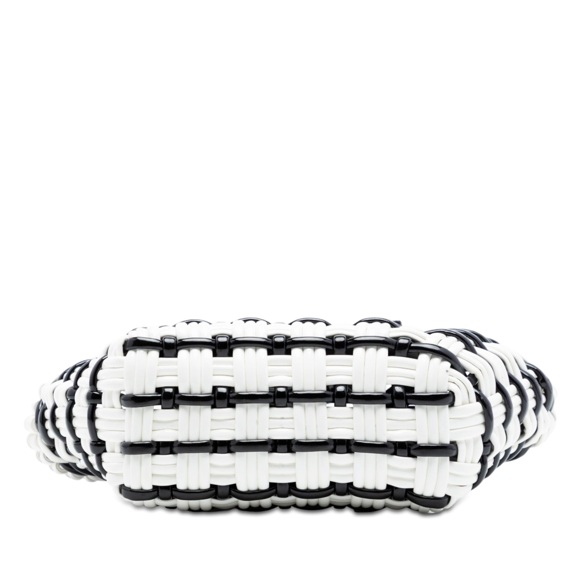 Faux Leather Bistro Basket Bag XXS - Image 3