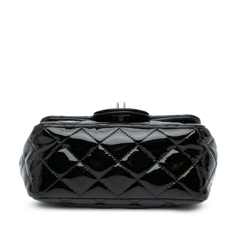 Mini Square Classic Patent Single Flap - Image 3