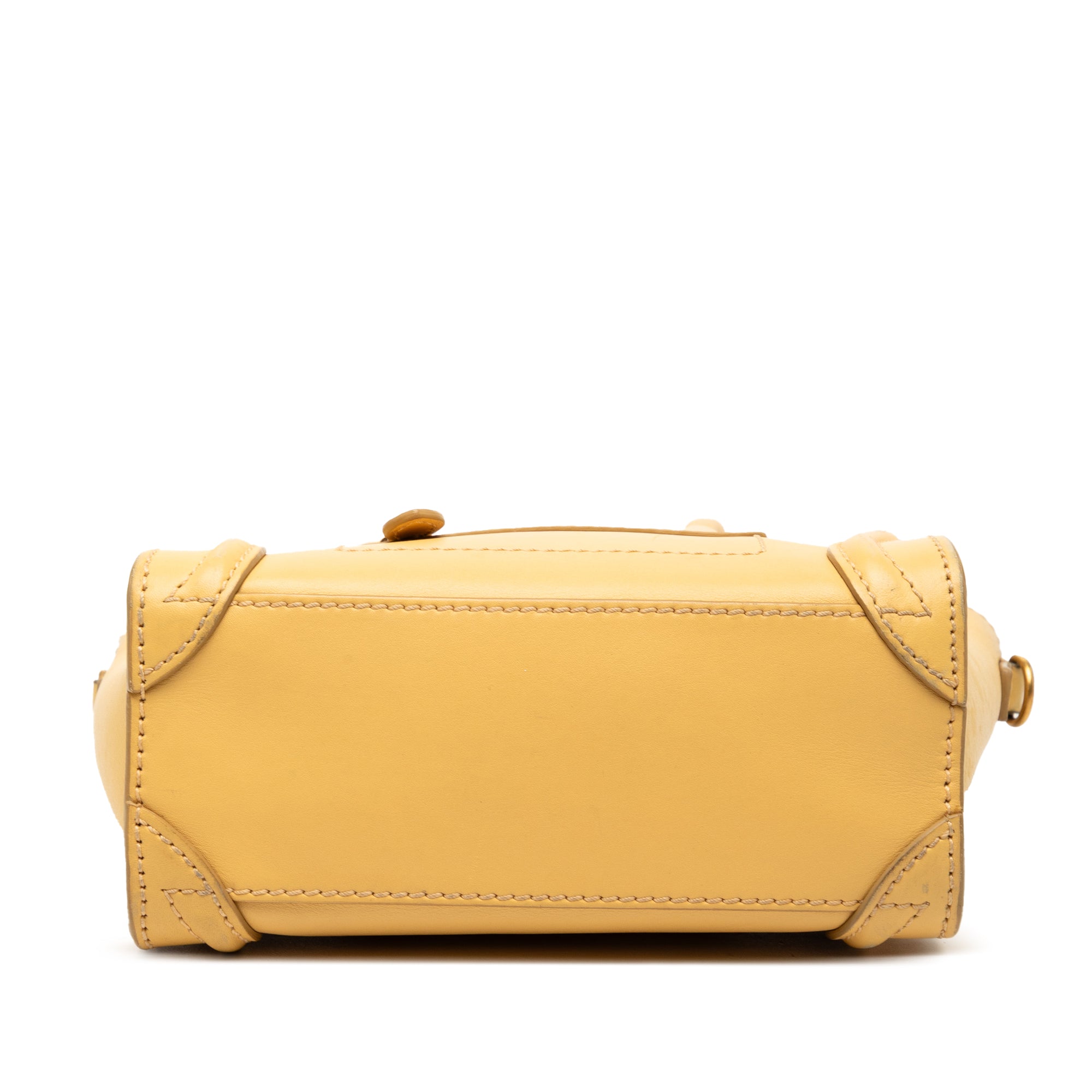 Nano Leather Luggage Tote - Image 3