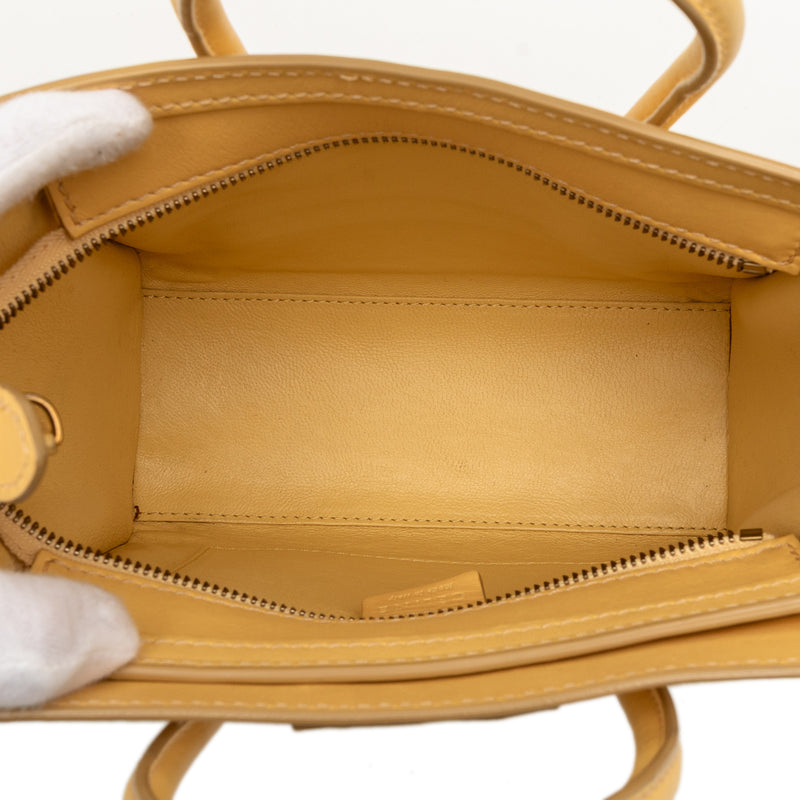 Nano Leather Luggage Tote - Image 4