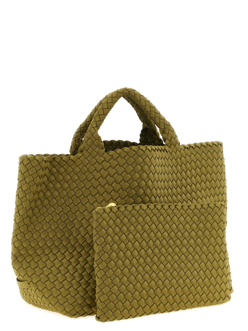 Naghedi Tote Bag — Olive Hand-woven Neoprene