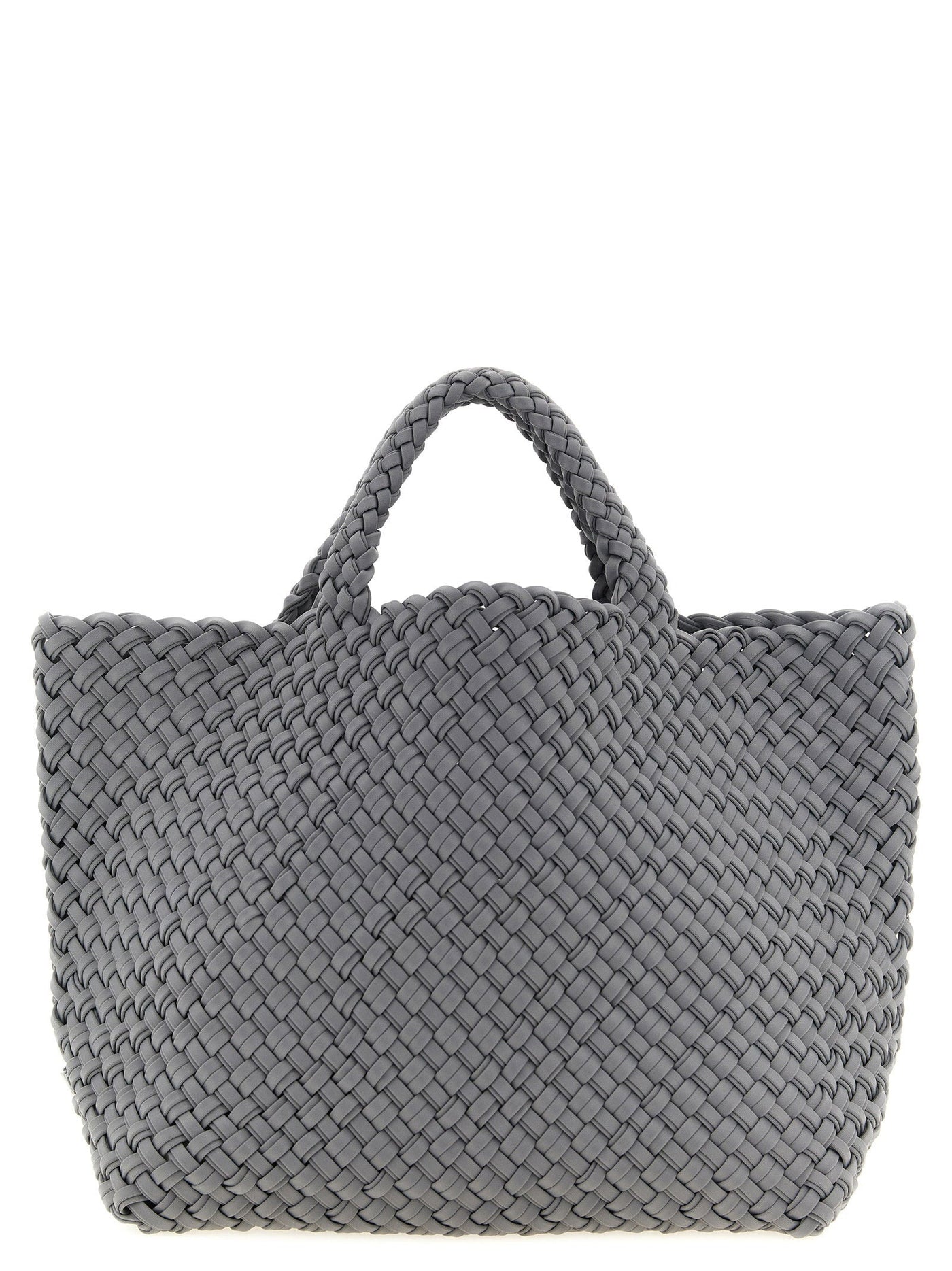 Naghedi Tote Bag — Gray Double-weave Neoprene