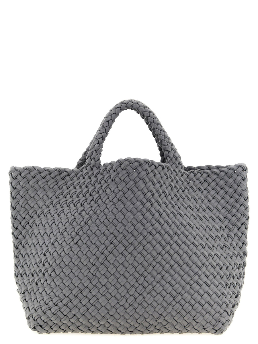 Naghedi Tote Bag — Gray Double-weave Neoprene