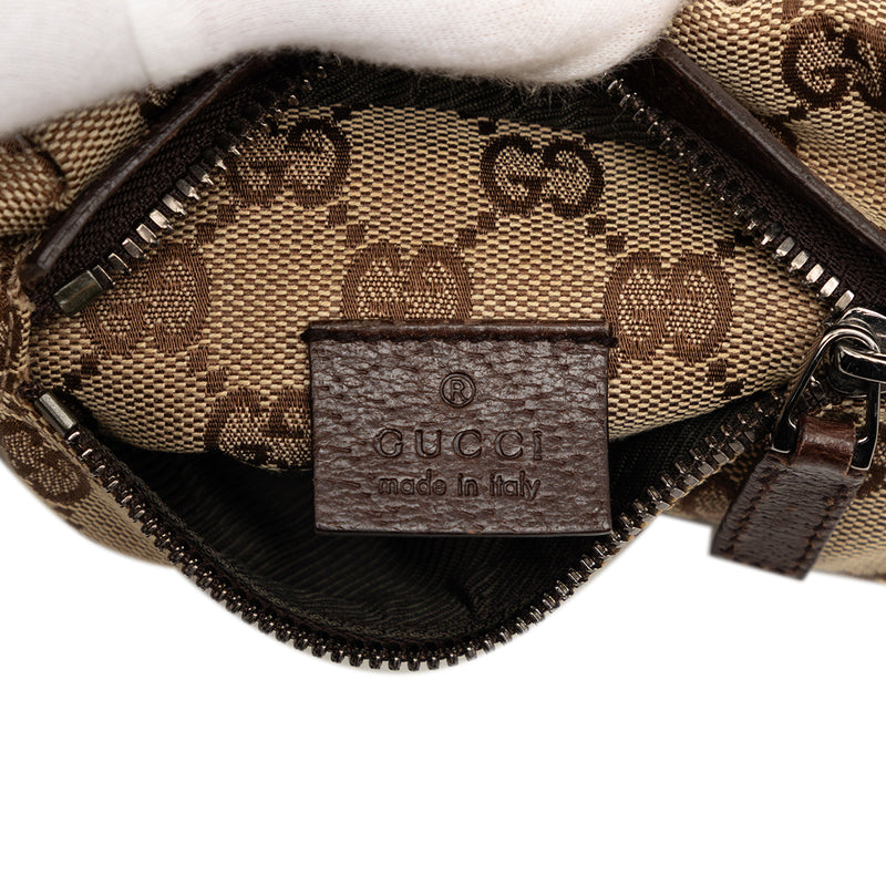 GG Canvas Double Pocket Belt Bag - Image 5