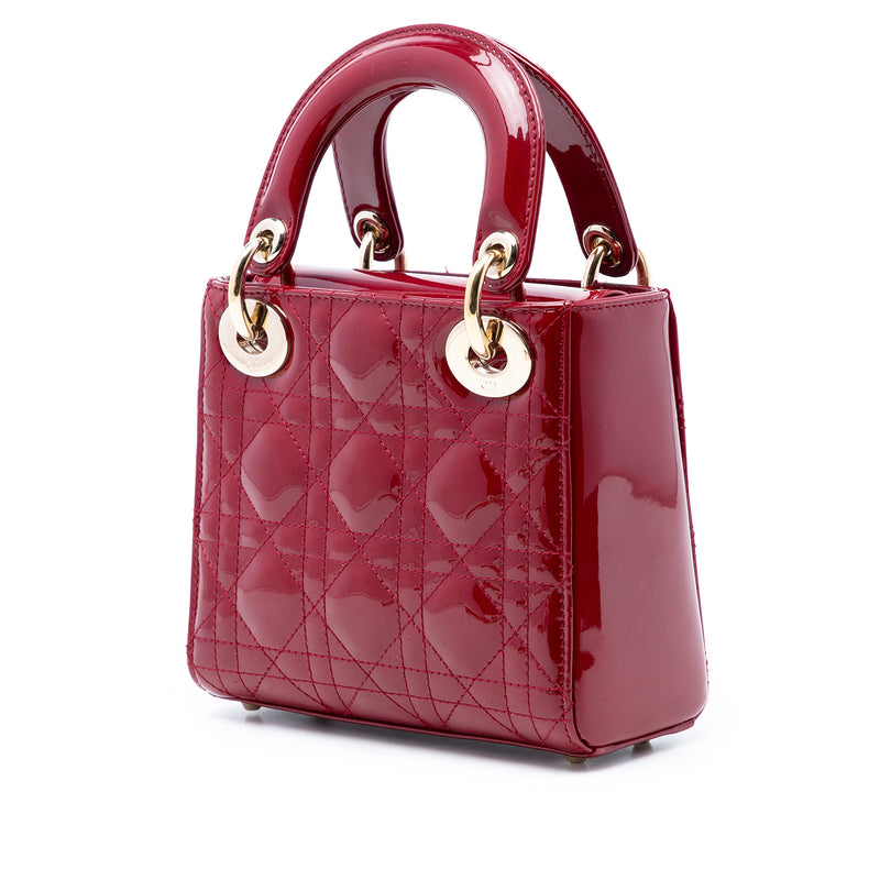 Mini Patent Cannage Lady Dior - Image 2