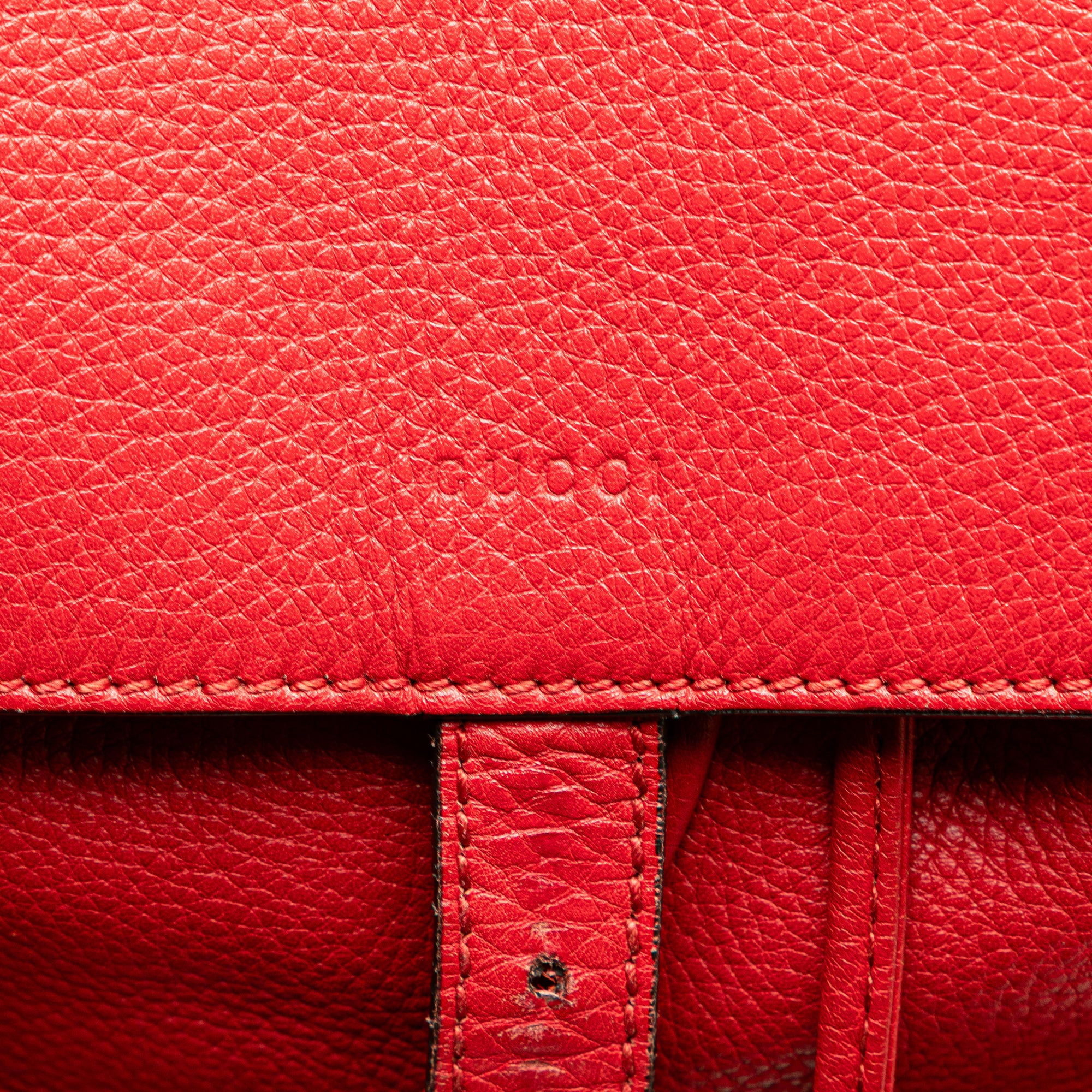 Leather Bamboo Tassel Backpack - Image 7