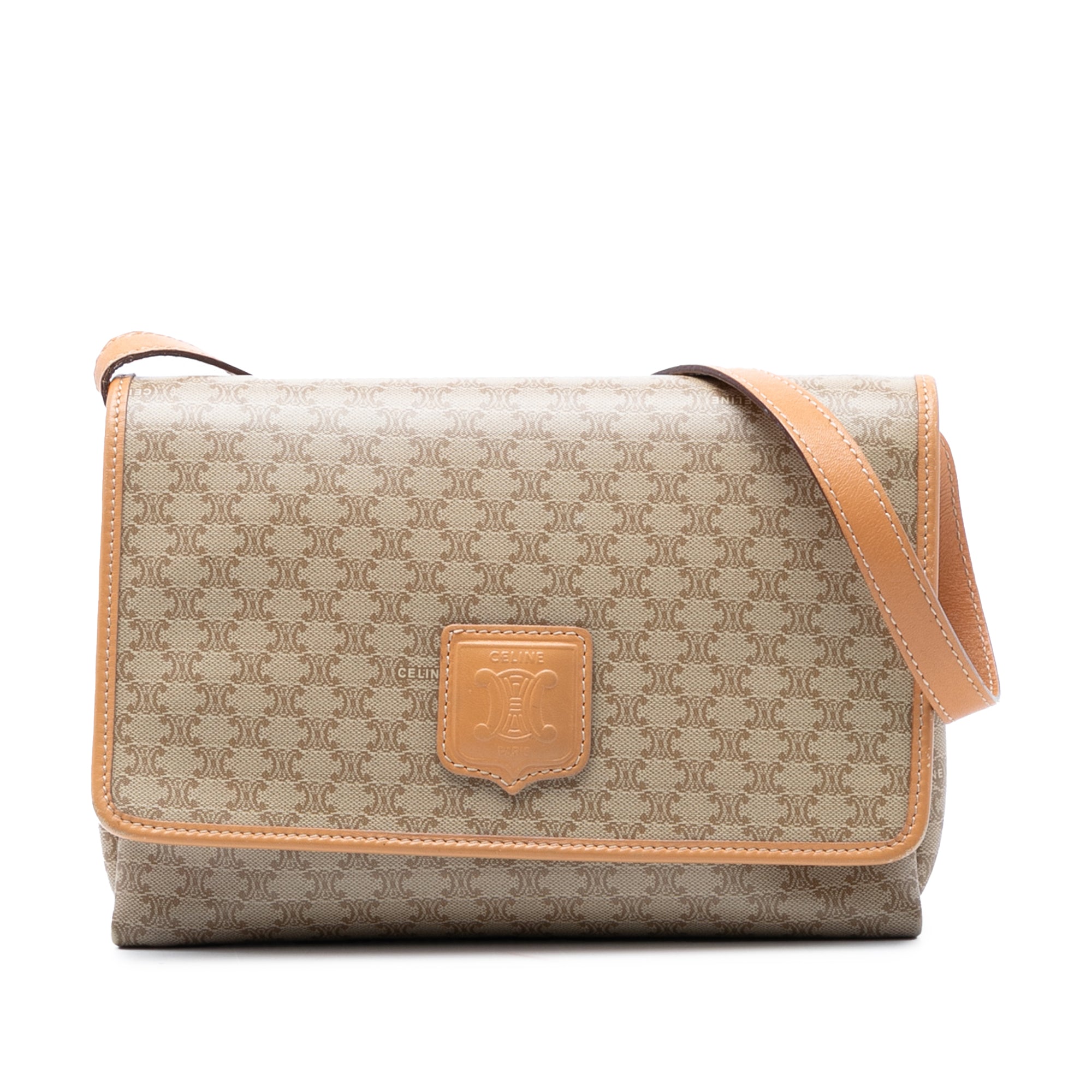 Macadam Coated Canvas Crossbody - Image 1