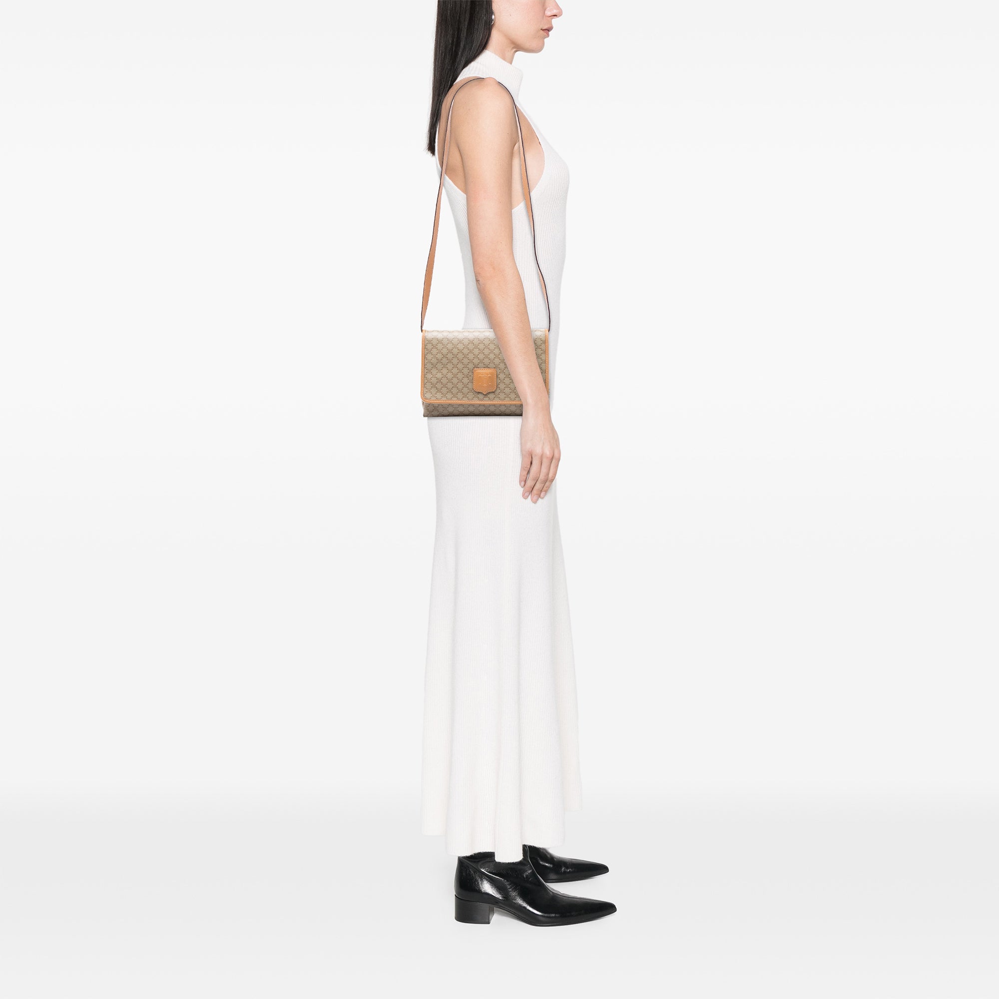Macadam Coated Canvas Crossbody - Image 6