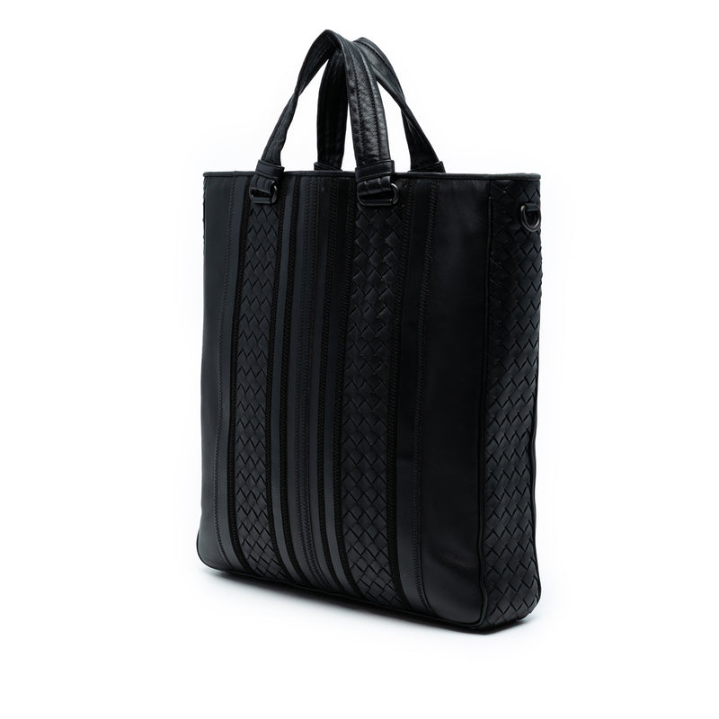 Nappa Intrecciato Tech Stripe Convertible Tote - Image 2