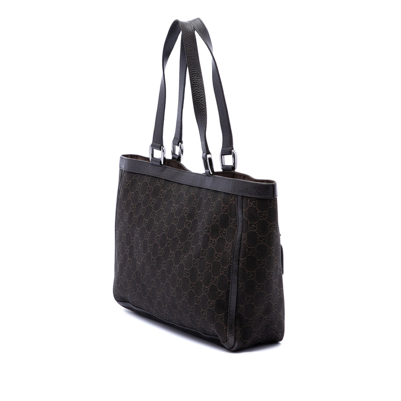 GG Denim Abbey D Ring Pocket Tote - Image 2