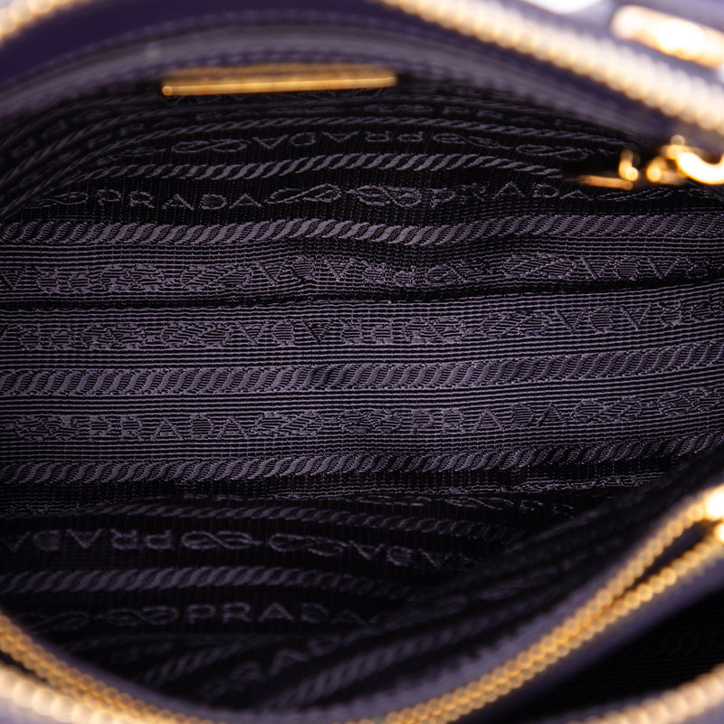 Small Saffiano Lux Promenade Satchel - Image 4