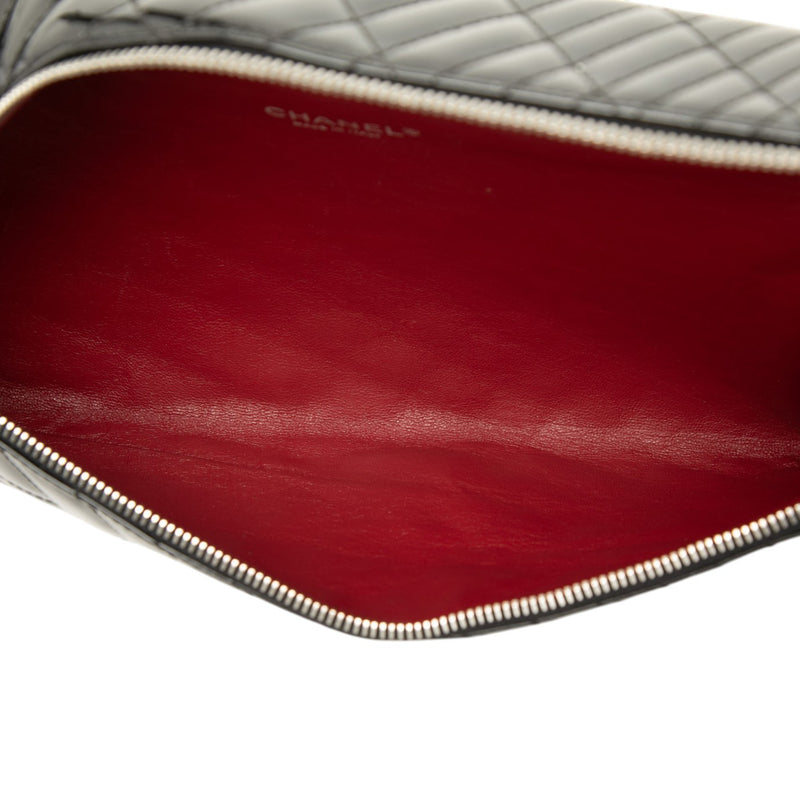Quilted Patent Geometric Kaleidoscope Shoulder Bag - Image 4
