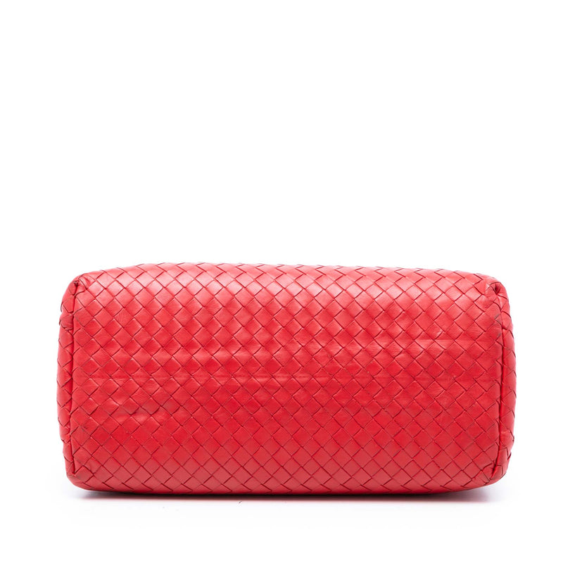 Small Nappa Intrecciato Roma Satchel - Image 3
