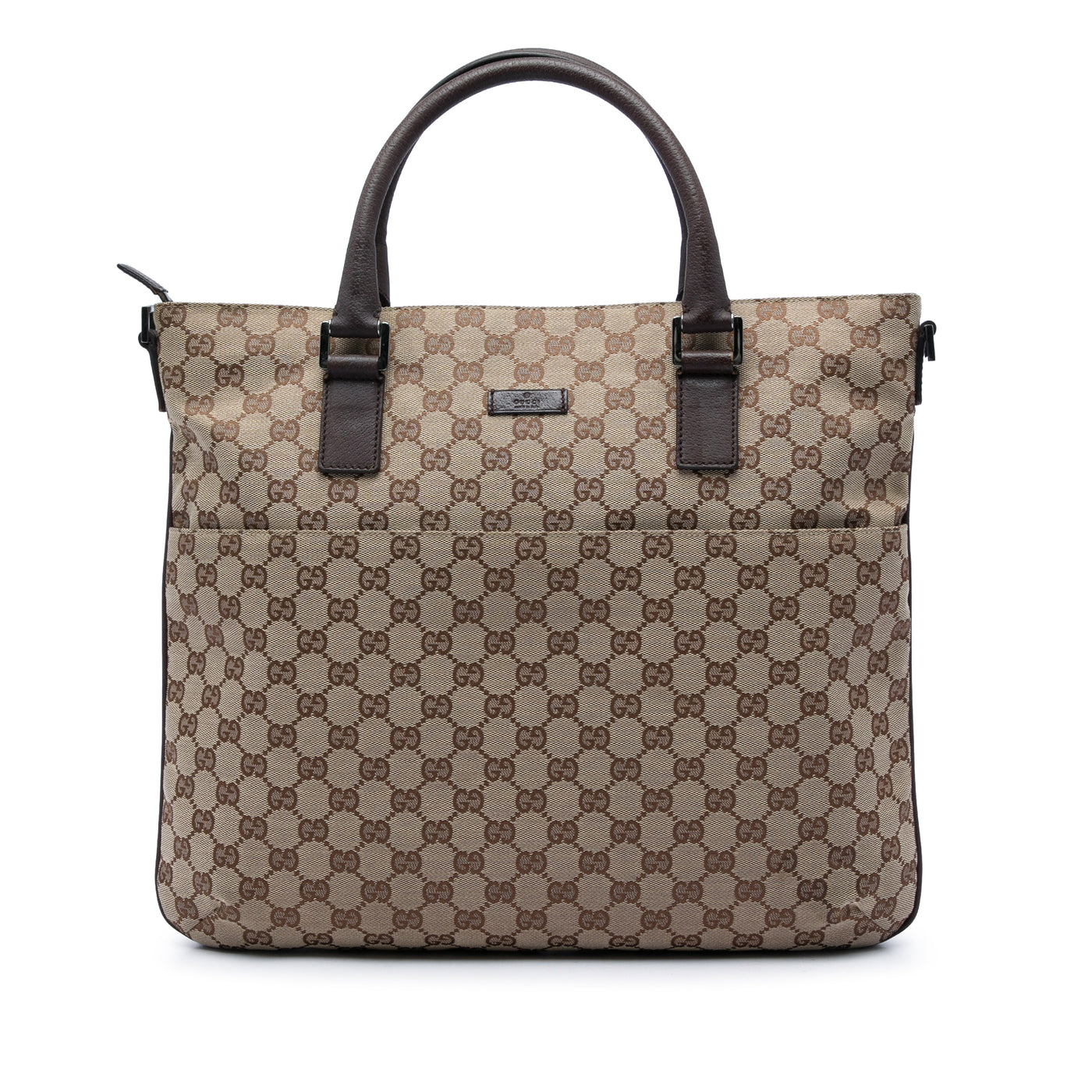 GG Canvas Satchel - Image 1