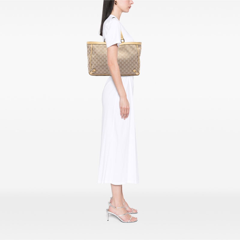 GG Canvas Abbey D Ring Tote - Image 7