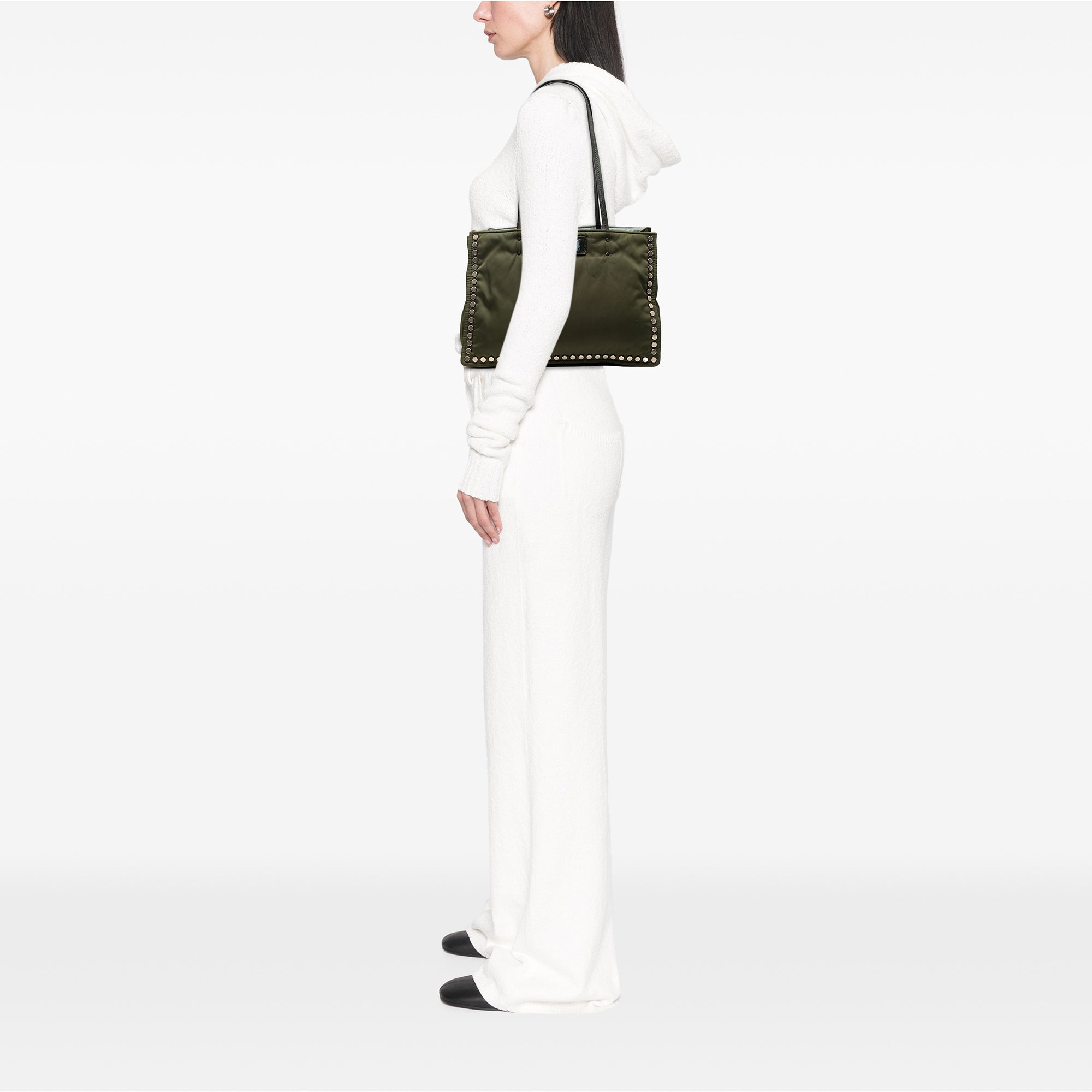 Tessuto Studded Etiquette Tote - Image 7