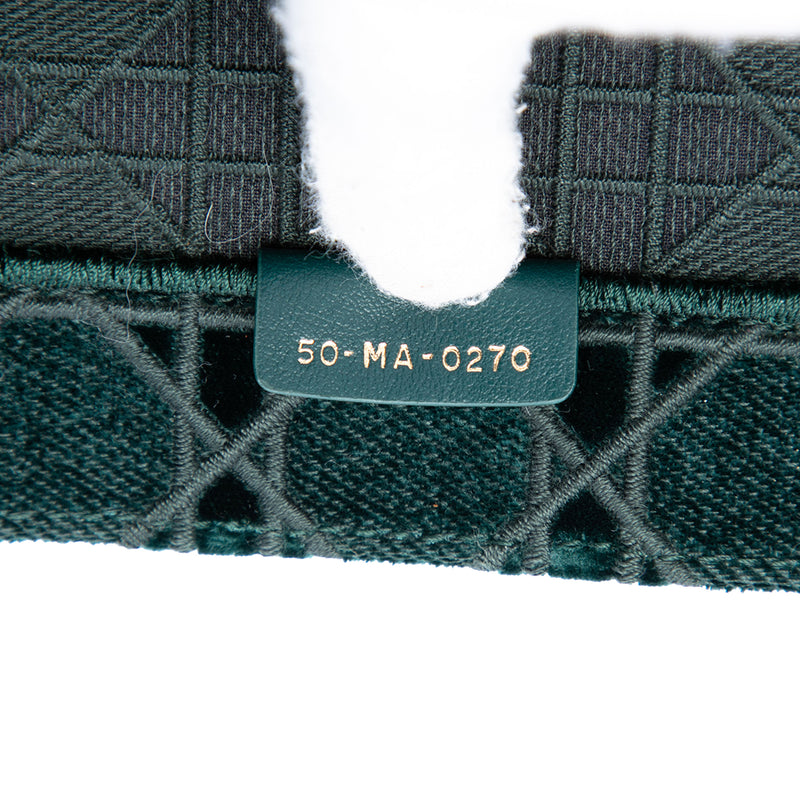 Medium Embroidered Velvet Cannage Book Tote - Image 6