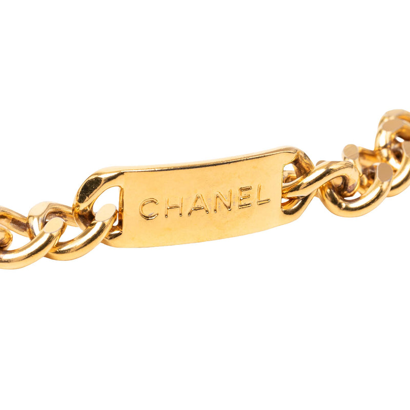 CC Gold Plated 31 Rue Cambon Medallion Chain Belt - Image 3
