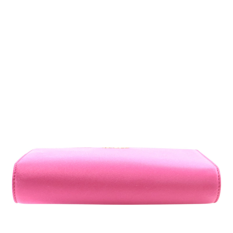 Crystal Embellished Satin Evening Clutch - Image 14