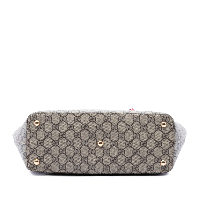 Medium GG Supreme Linea A Zip Tote - Image 3