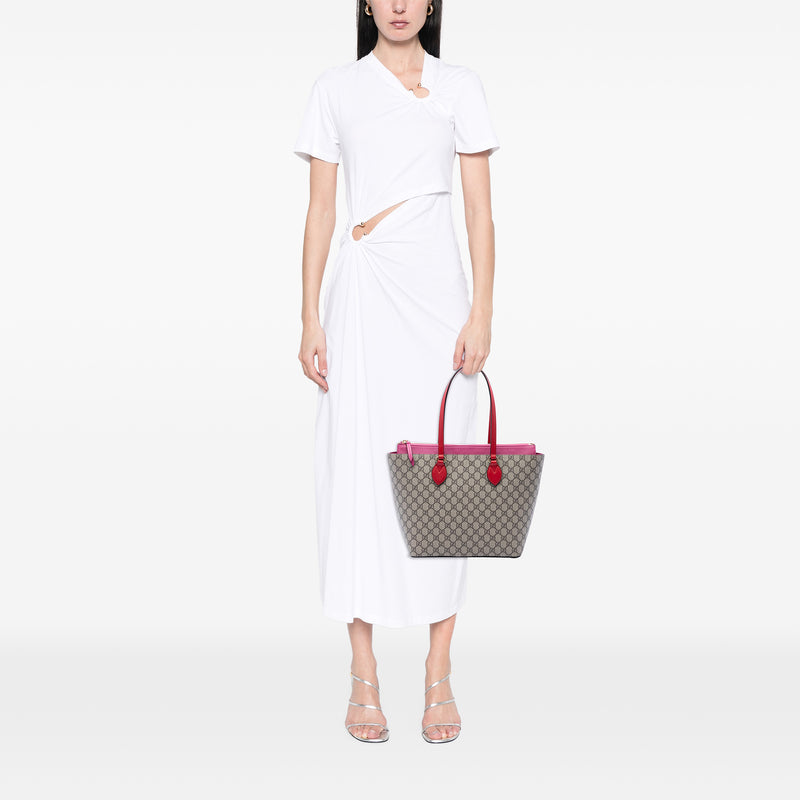 Medium GG Supreme Linea A Zip Tote - Image 6
