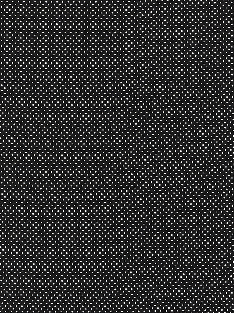 Tom Ford Silk Polka-Dot Scarf — Black Pure Mulberry Scarfs