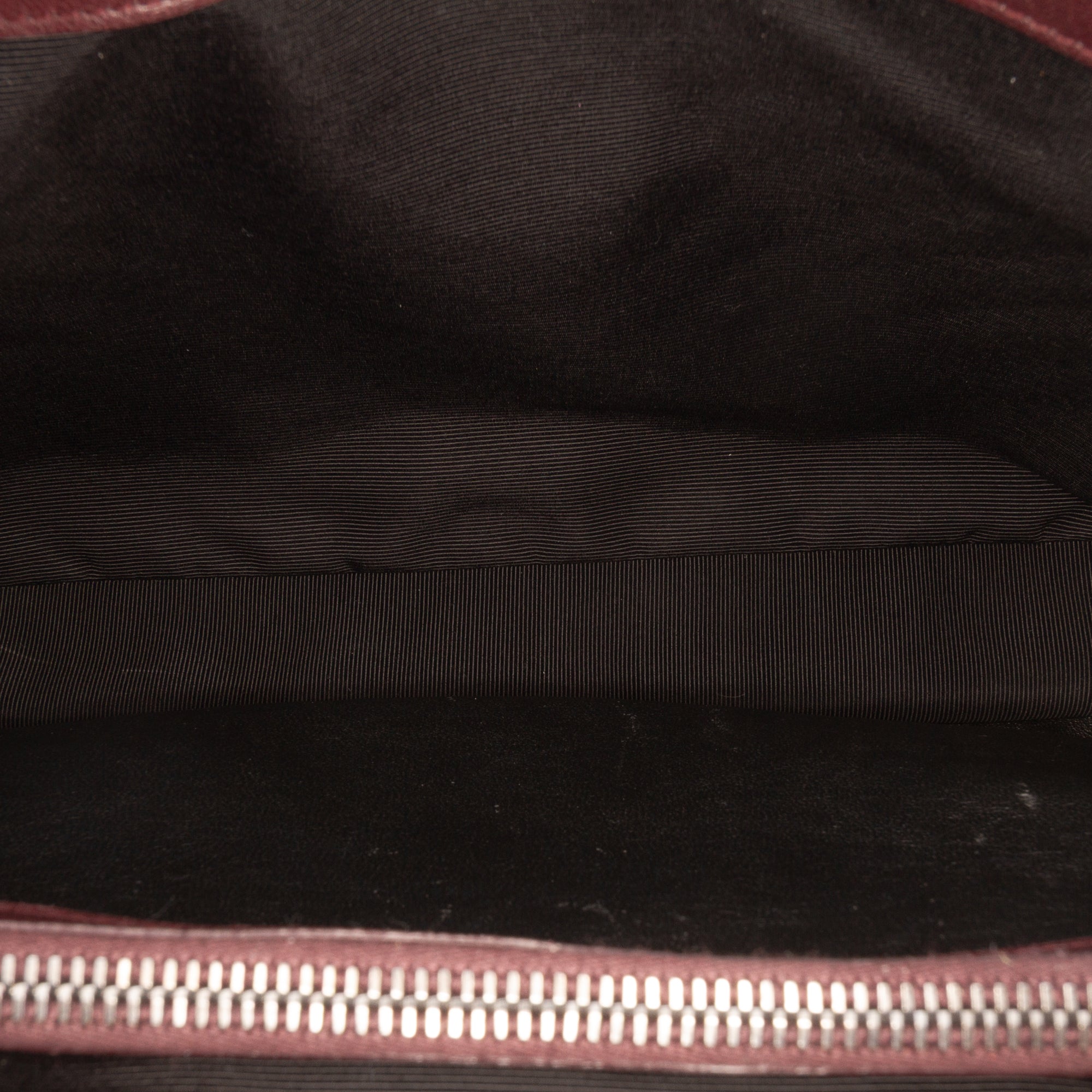 Large Sheepskin Chevron Monogram College Satchel - Image 4