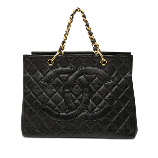 Grand CC Caviar Timeless Shopping Tote - Image 1