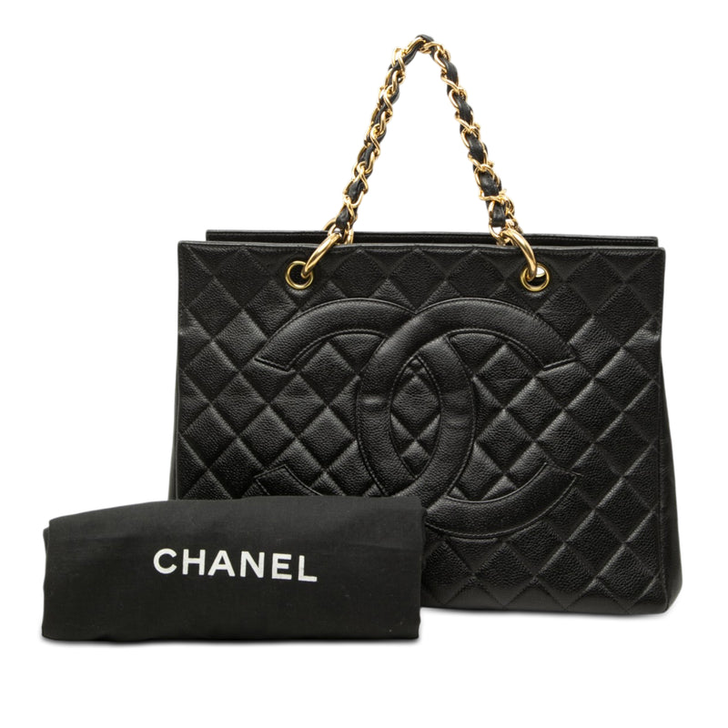 Grand CC Caviar Timeless Shopping Tote - Image 11