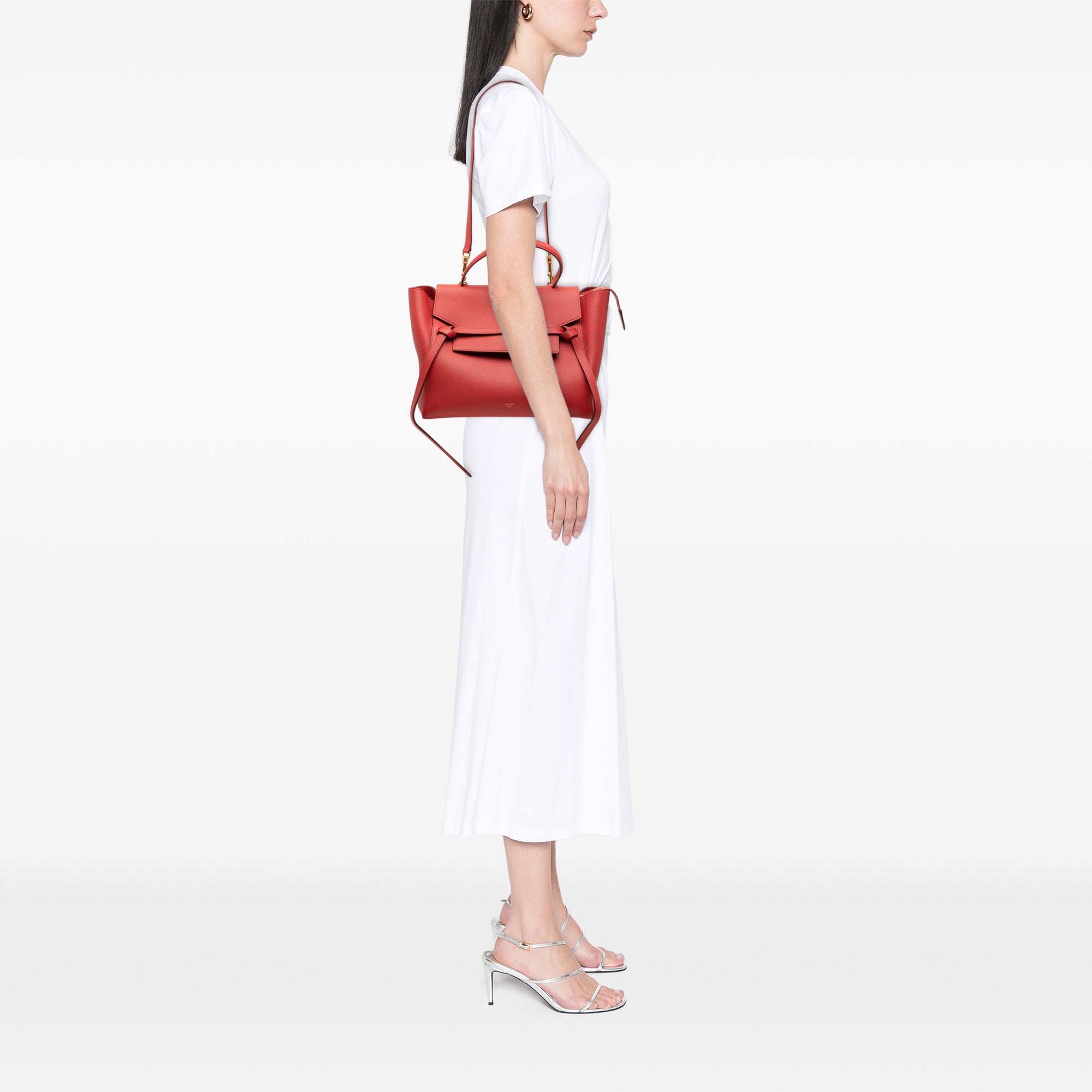 Mini Leather Belt Bag Satchel - Image 7