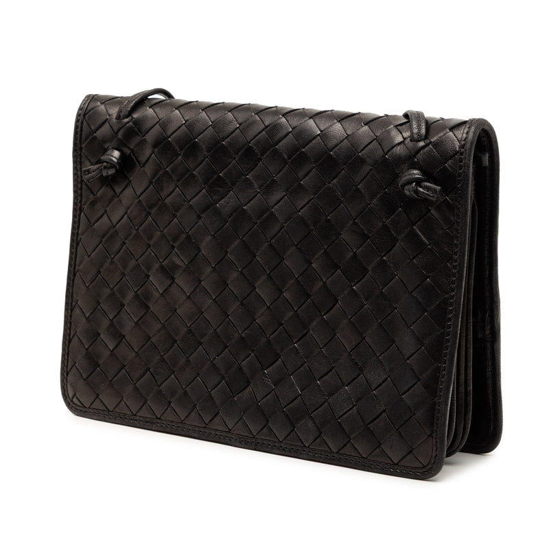 Nappa Intrecciato Flap Crossbody - Image 2