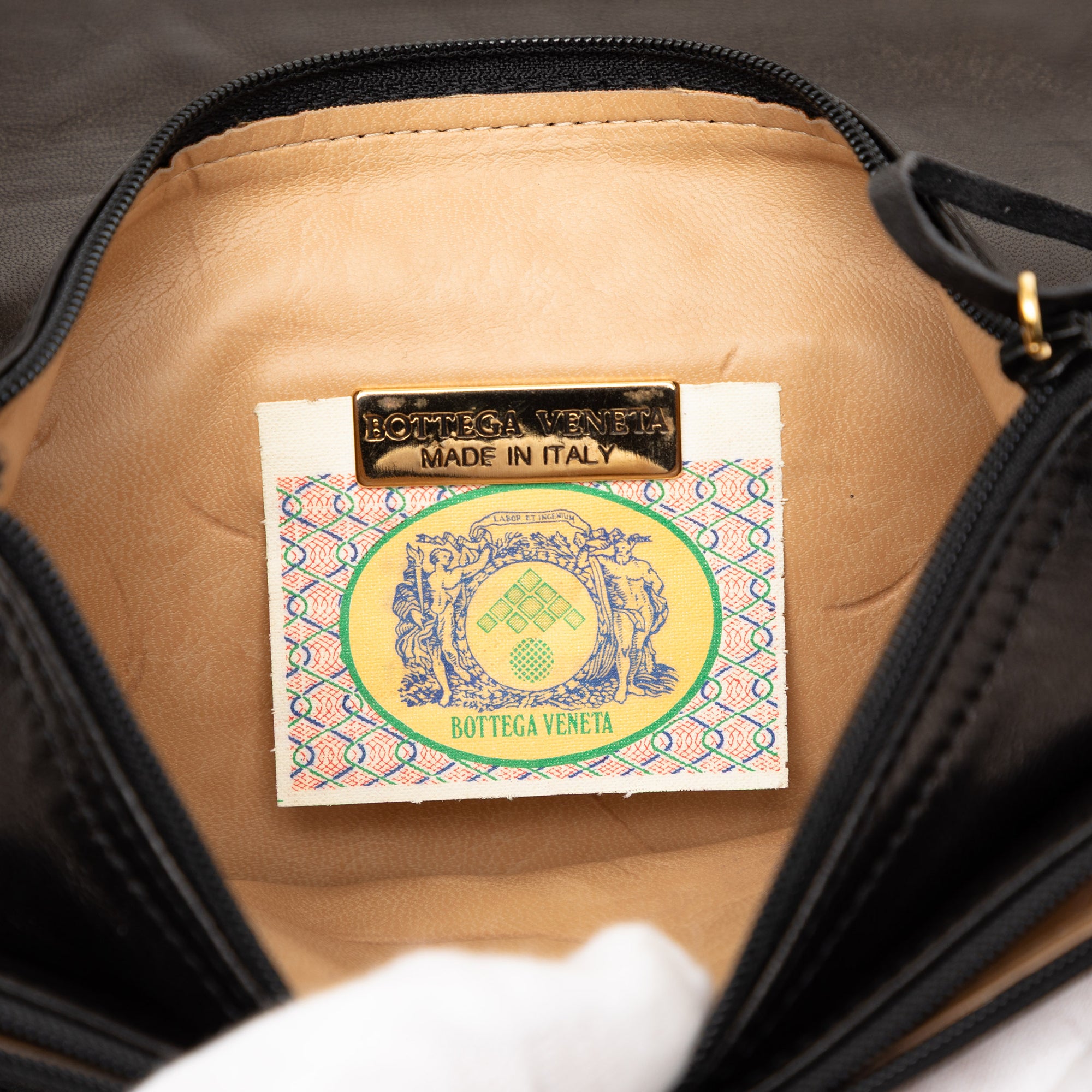 Nappa Intrecciato Flap Crossbody - Image 5