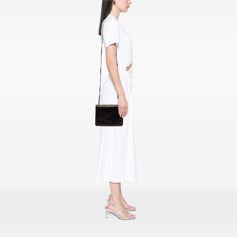 Nappa Intrecciato Flap Crossbody - Image 7
