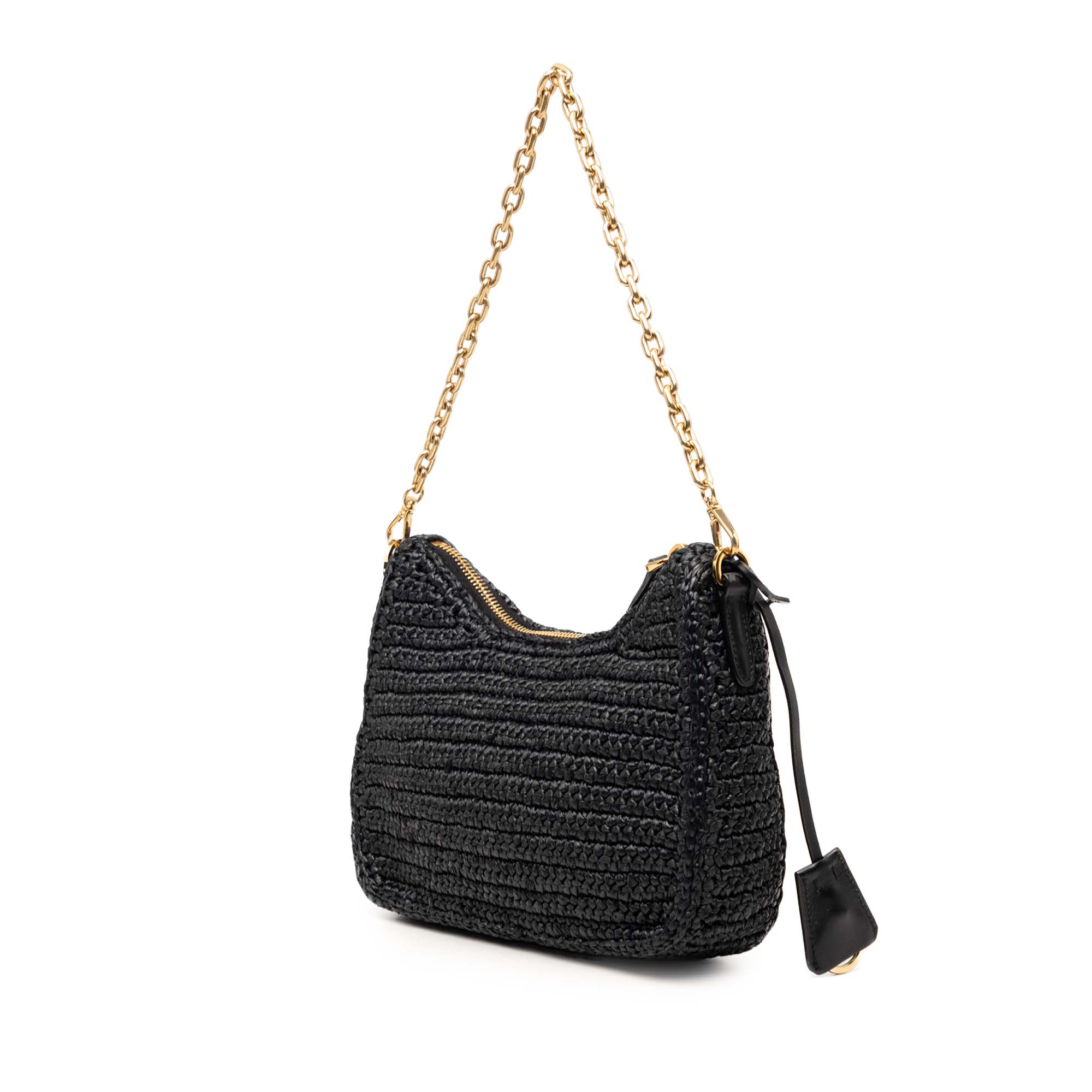 Yarn Effect Raffia Crochet Re Edition 2005 Satchel - Image 2