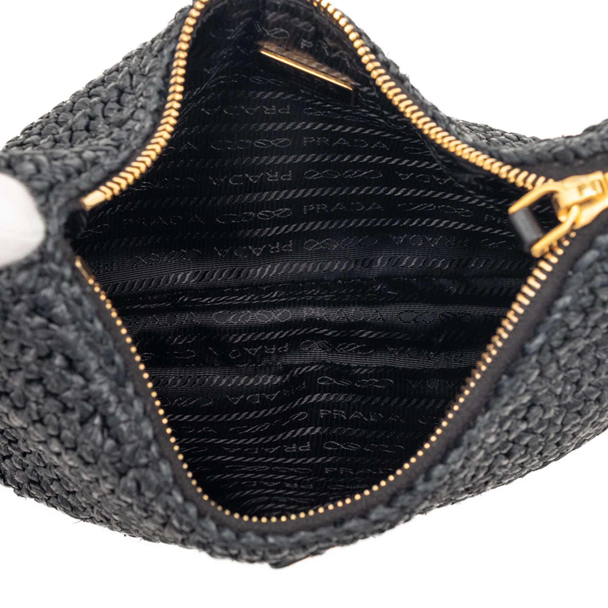 Yarn Effect Raffia Crochet Re Edition 2005 Satchel - Image 4